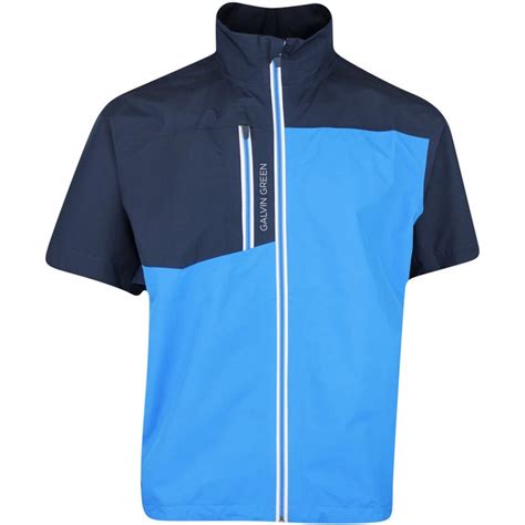 Galvin Green Waterproof Golf Jacket - Axl SS - Blue SS23