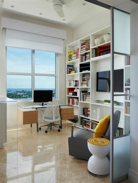 Presenting 30 Beach Style Home Office Design Ideas | Home office design ...