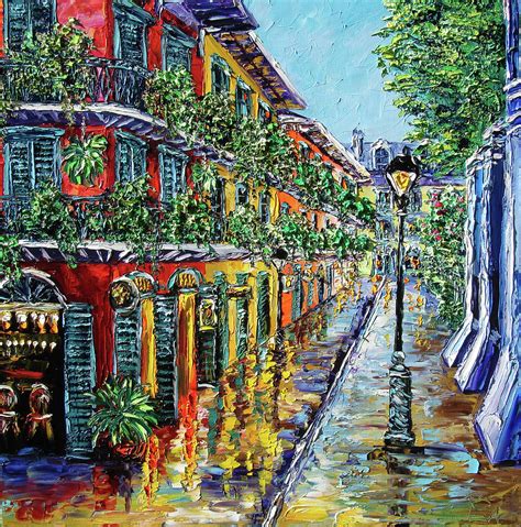 New Orleans Oil Painting - Nola Drizzle Painting - New Orleans Oil ...