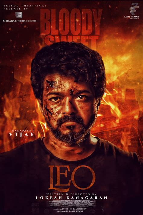 LEO MOVIE FAN MADE POSTER DESIGN | MITU on Behance