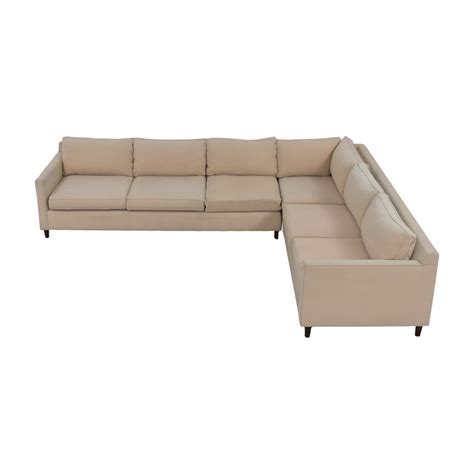 Mitchell Gold + Bob Williams Two Piece Sectional Sofa | 61% Off | Kaiyo