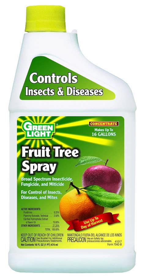 Amazon.com : Green Light Pt Fruit Tree Spray : Fruit Tree Insecticide : Garden & Outdoor