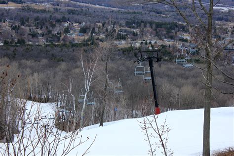 The Ski Lift at Rib Mountain State Park, Wisconsin image - Free stock ...