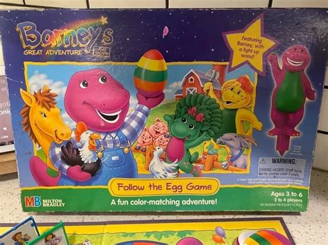 Barney Great Adventure Egg Toy