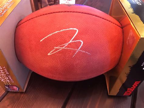 NFL Draft - Jaire Alexander Signed Football | The official auction site ...