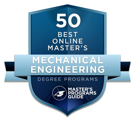 50 Best Online Master of Mechanical Engineering Degree Programs ...