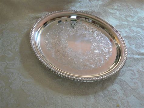 Wm Rogers Antique Silver | Tray | Silver, Antique silver, Silver trays