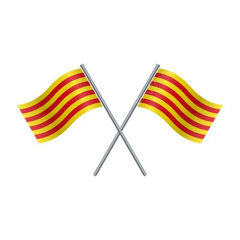 Catalonia Flag, Catalonia, Flag, Spain PNG and Vector with Transparent Background for Free Download