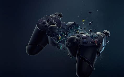 ps4 controle in 4k 3840x2160 | 4k gaming wallpaper, Gaming wallpapers ...