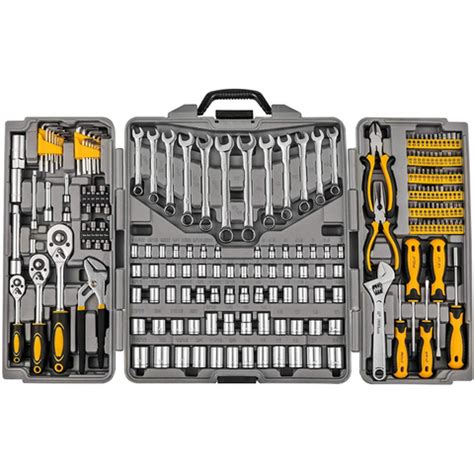 Complete Car Mechanic Tool Box Set 205pcs– Zincera