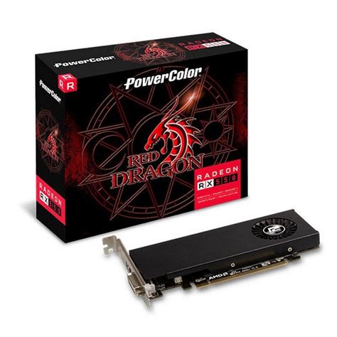 Opiniões - PowerColor Red Dragon Radeon RX 550 4GB GDDR5 Low Profile | PcComponentes.pt