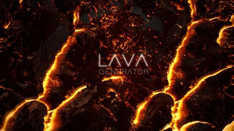 Ultimate Lava Generator Substance 3D | CGTrader