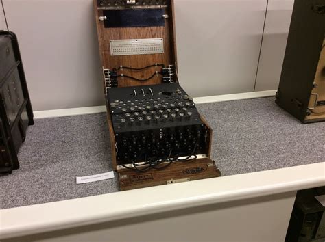 Museum of WWII: Enigma Code Machines