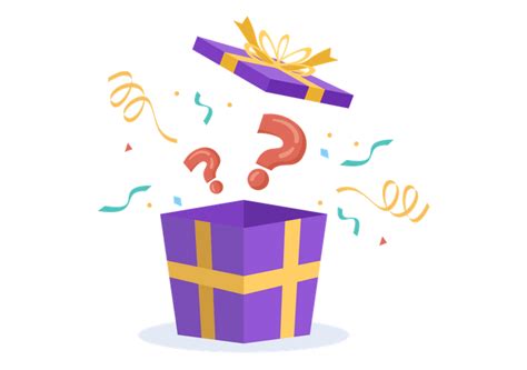 Mystery Gift Box Illustration - Free Download Miscellaneous ...