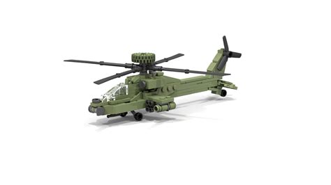 LEGO MOC AH-64 Apache | MICRO by DarthDesigner | Rebrickable - Build with LEGO