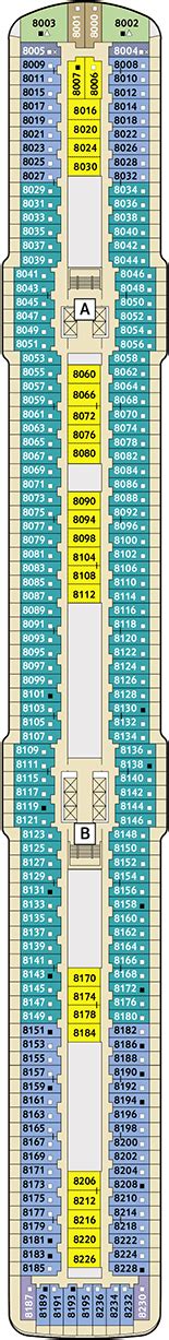 Mein Schiff 4 Deck plan & cabin plan