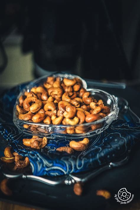 Masala Kaju Recipe - Masala Cashew (Fried, Air Fryer, and Baked) | My Ginger Garlic Kitchen