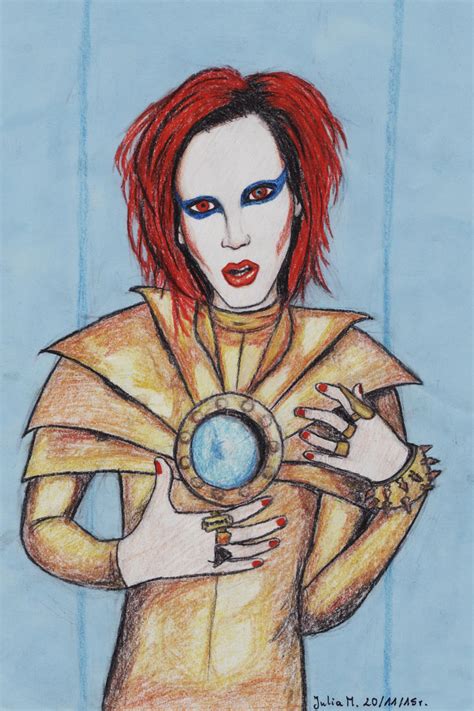 Marilyn Manson ~Mechanical Animals era 2 by LauraHelenaRose on DeviantArt