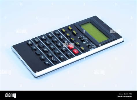 Old calculator. Vintage calculator Stock Photo - Alamy