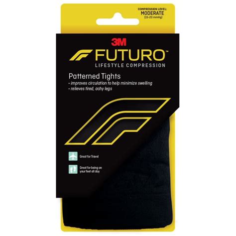 FUTURO Moderate Compression Pattern Tights, 1 Pack - Walmart.com