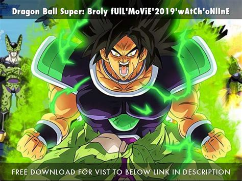 Dragon Ball Super Broly Eng Sub – Telegraph