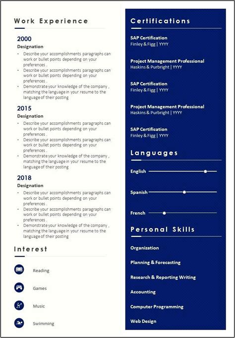 Job Application Resume Help Personal Summary Examples - Resume Example Gallery