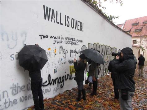 John Lennon Wall vandalized - Prague Post