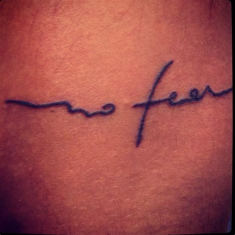 No Fear Tattoo Quotes. QuotesGram