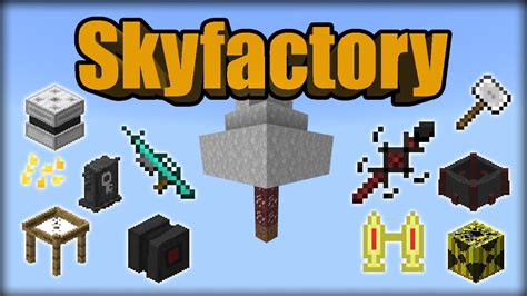 Skyfactory V4 Minecraft Bedrock Edition Addon Modpack - YouTube