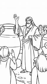 12 Free Printable Coloring Pages Of Jesus Miracles  Christ Hold Fast sketch template