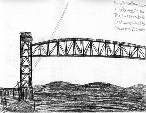 Beam Bridge Sketch at PaintingValley.com | Explore collection of Beam Bridge Sketch