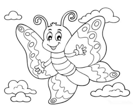 Butterfly Images For Coloring