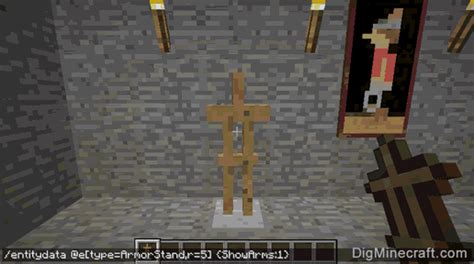 How to Show/Hide Arms on an Armor Stand in Minecraft