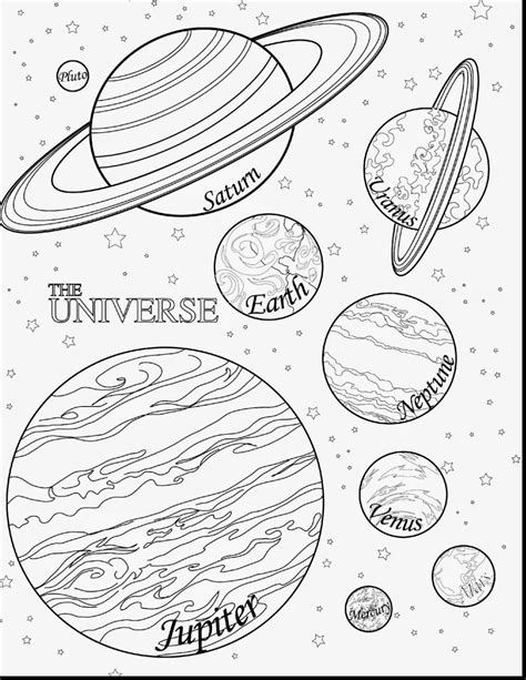 Solar System Planets Drawing at GetDrawings | Free download