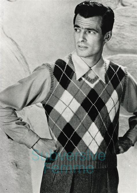 Free pattern: Men's Argyle Vest and Socks c. 1948 - Subversive Femme