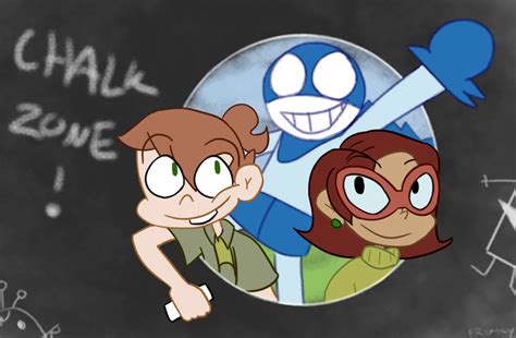 Rudys Got The Chalk Thechalkthechalk Chalkzone by Frixsky | Cartoon tv shows, Cartoon tv, Cartoon