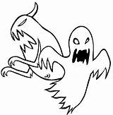 Kolorowanka Upiorne duchy Straszą W Halloween  Drukuj Kolorowankipl sketch template