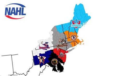 NAHL Team Map : r/hockey