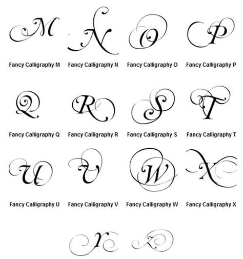 Fancy Calligraphy Graffiti Alphabet Letters A Z | Lettering alphabet ...