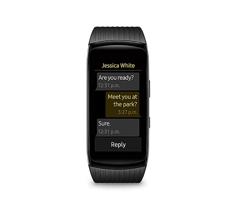 Gear Fit2 Pro smart fitness band (Large), Black