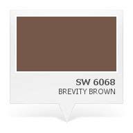 SW 6068 - Brevity Brown | Painting trim, Exterior color schemes, Exterior house color