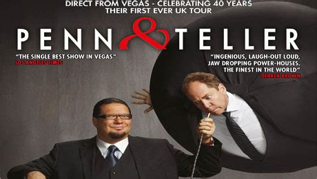 Penn & Teller - New Alexandra Theatre - ATG Tickets