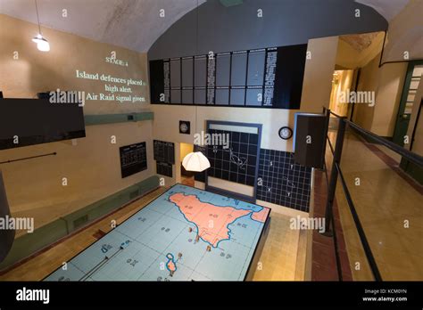 Lascaris War Rooms Valletta Malta Stock Photo - Alamy