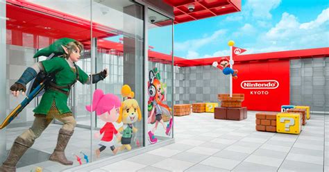 Así se muestra la Store oficial de Nintendo en Kioto