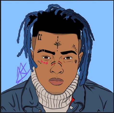 Download Xxxtentacion Blue Hair [wallpaper] Wallpaper | Wallpapers.com