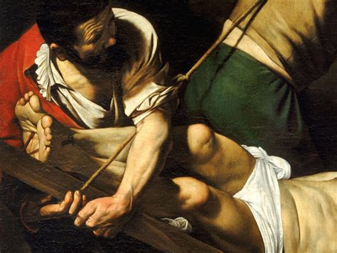 Sesión plenaria moneda capitán the crucifixion of st peter caravaggio ...