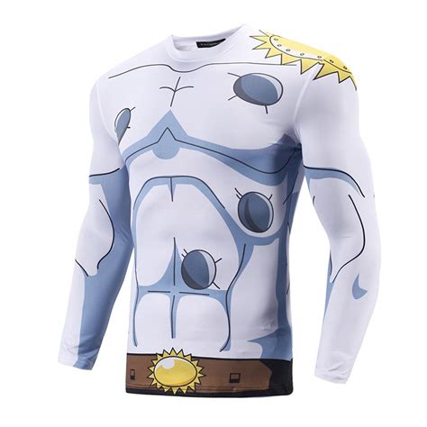 Buy 6 Anime 3D Printed Slim Long Sleeve Shirt (20 Styles) - Hoodies & Sweatshirts, T-Shirts ...