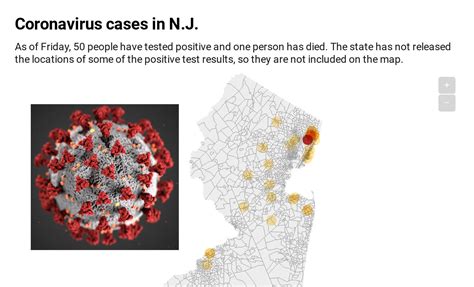 Where is coronavirus in New Jersey? Latest map, county-by-county list ...