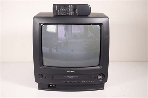 Sharp 13VT-H60 13 Inch Home Tube TV VCR VHS Player Combination