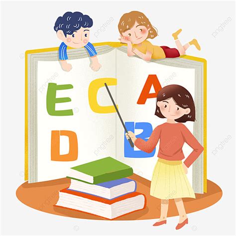 English Teacher Teaching Clipart